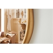 Meridian Furniture Holland Brass Polyresin Mirror