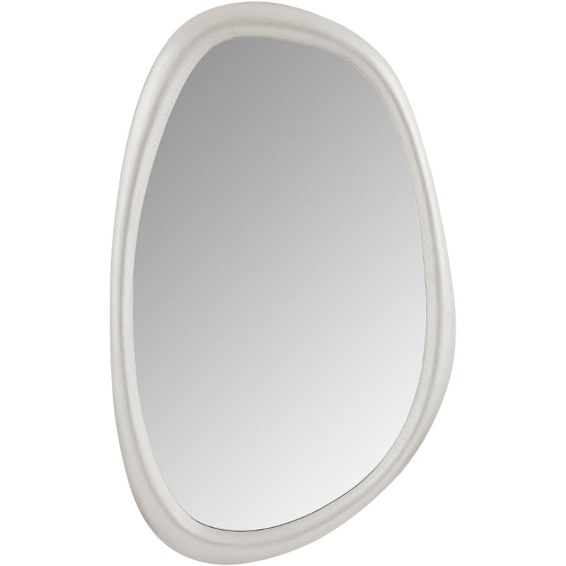 Meridian Furniture Holland White Polyresin Mirror