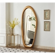 Meridian Furniture Holland Brass Polyresin Mirror