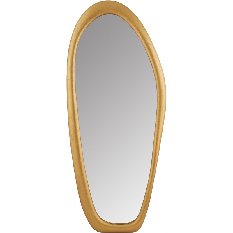 Meridian Furniture Holland Brass Polyresin Mirror