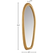 Meridian Furniture Holland Brass Polyresin Mirror