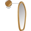 Meridian Furniture Holland Brass Polyresin Mirror