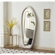 Meridian Furniture Holland White Polyresin Mirror