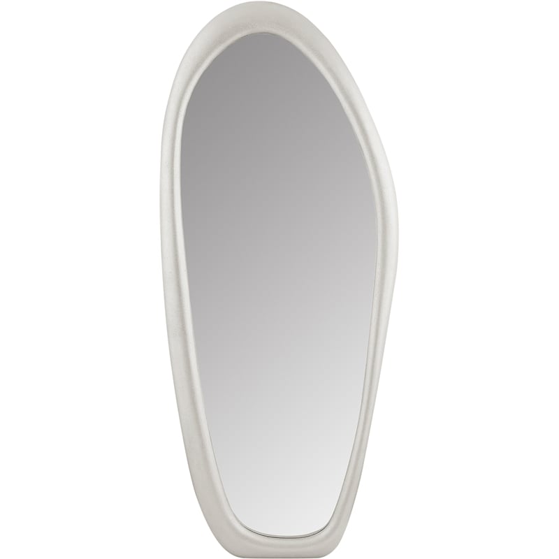 Meridian Furniture Holland White Polyresin Mirror