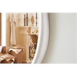 Meridian Furniture Holland White Polyresin Mirror