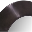 Meridian Furniture Sphere Black Iron Framed Mirror