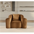 Meridian Furniture Destin Saddle Velvet Accent Chair