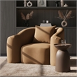 Meridian Furniture Destin Saddle Velvet Accent Chair