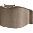 Meridian Furniture Destin Taupe Velvet Accent Chair