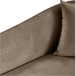 Meridian Furniture Destin Taupe Velvet Accent Chair