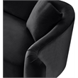 Meridian Furniture Destin Black Velvet Accent Chair