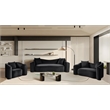 Meridian Furniture Destin Black Velvet Accent Chair