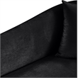 Meridian Furniture Destin Black Velvet Accent Chair