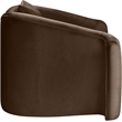Meridian Furniture Destin Brown Velvet Accent Chair