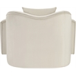 Meridian Furniture Destin Cream Velvet Accent Chair