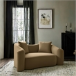 Meridian Furniture Destin Beige Velvet Loveseat