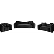 Meridian Furniture Destin Black Velvet Loveseat