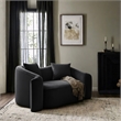 Meridian Furniture Destin Black Velvet Loveseat