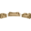 Meridian Furniture Destin Camel Velvet Loveseat