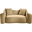 Meridian Furniture Destin Camel Velvet Loveseat