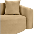 Meridian Furniture Destin Camel Velvet Loveseat