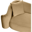 Meridian Furniture Destin Camel Velvet Loveseat