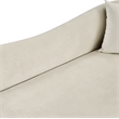 Meridian Furniture Destin Cream Velvet Loveseat