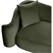 Meridian Furniture Destin Green Velvet Accent Chair