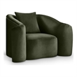 Meridian Furniture Destin Green Velvet Accent Chair