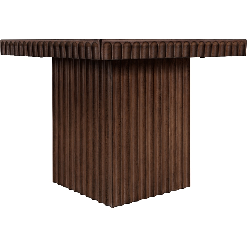 Meridian Furniture Spencer Brown Oak Veneer Coffee Table
