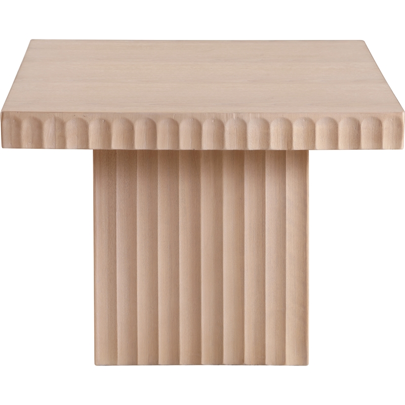 Meridian Furniture Spencer Natural Oak Veneer Coffee Table
