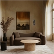 Meridian Furniture Destin Brown Velvet Sofa