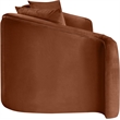 Meridian Furniture Destin Cognac Velvet Sofa