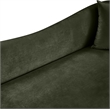 Meridian Furniture Destin Green Velvet Sofa