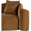 Meridian Furniture Destin Saddle Velvet Sofa