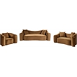 Meridian Furniture Destin Saddle Velvet Sofa