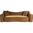 Meridian Furniture Destin Saddle Velvet Sofa