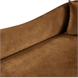 Meridian Furniture Destin Saddle Velvet Sofa
