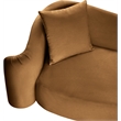 Meridian Furniture Destin Saddle Velvet Sofa