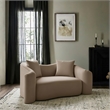 Meridian Furniture Destin Taupe Velvet Loveseat