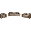 Meridian Furniture Destin Taupe Velvet Sofa