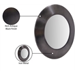 Meridian Furniture Sphere Black Iron Framed Mirror