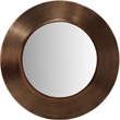 Meridian Furniture Sphere Brown Iron Framed Mirror