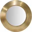 Meridian Furniture Sphere Gold Iron Framed Mirror