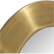 Meridian Furniture Sphere Gold Iron Framed Mirror