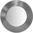 Meridian Furniture Sphere Silver Iron Framed Mirror
