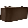 Meridian Furniture Alder Brown Velvet Loveseat