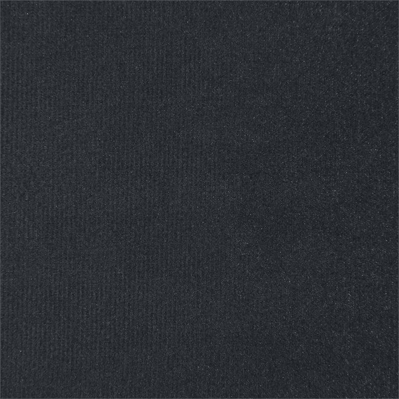 Meridian Furniture Ivy Black Velvet Twin Trundle/Storage Bed
