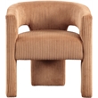 Meridian Furniture Riz Saddle Microsuede Corduroy Accent/Dining Chair