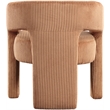 Meridian Furniture Riz Saddle Microsuede Corduroy Accent/Dining Chair